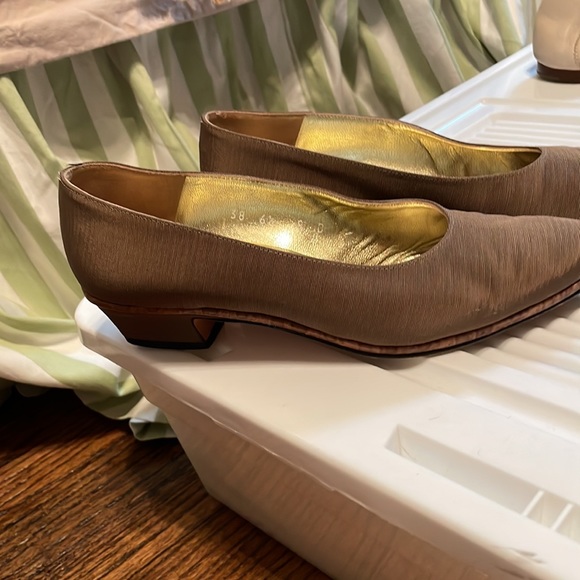 Pancaldi linen tan shoes - Picture 5 of 8